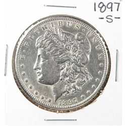 1897-S $1 Morgan Silver Dollar Coin