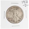 Image 1 : 1921-D Walking Liberty Half Dollar Coin