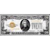 Image 1 : 1928 $20 Gold Certificate Note