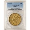 Image 1 : 1873-S Closed 3 $20 Liberty Head Double Eagle Gold Coin PCGS XF40