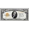 Image 1 : 1928 $10 Gold Certificate Note
