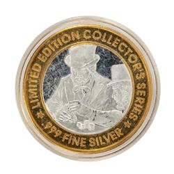 .999 Silver Bally Bart Tunica, Mississippi $10 Casino Limited Edition Gaming Token