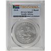 Image 1 : 2018 South Africa Krugerrand Silver Coin PCGS MS69 First Issue