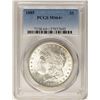 Image 1 : 1885 $1 Morgan Silver Dollar Coin PCGS MS64+ Nice Reverse Toning
