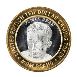 .999 Silver MGM Grand Las Vegas $10 Casino Limited Edition Gaming Token