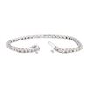 Image 3 : 14KT White Gold 3.00 ctw Diamond Tennis Bracelet