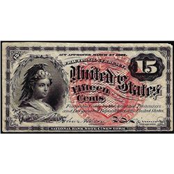 March 3, 1863 Fourth Issue Fifteen Cent Fractional Currency Note