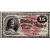Image 1 : March 3, 1863 Fourth Issue Fifteen Cent Fractional Currency Note