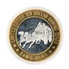 Image 2 : .999 Silver Sam's Town Las Vegas, NV $10 Casino Limited Edition Gaming Token
