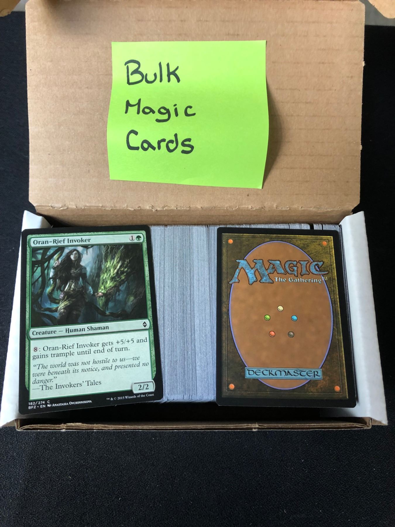 BULK LOT OF MAGIC THE GATHERING CARDS