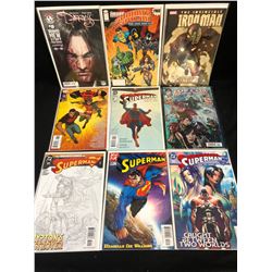 COMIC BOOK LOT (SUPERMAN/ IRON MAN...)