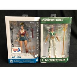 DC DESIGNER BOMBSHELLS ACTION FIGURE LOT (MERA/ ANT LUCIA)