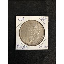 1882 U.S.A MORGAN SILVER DOLLAR