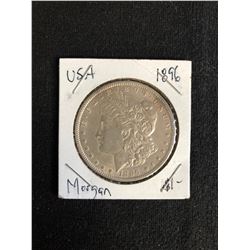1896 U.S.A MORGAN SILVER DOLLAR