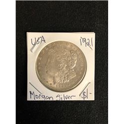 1921 U.S.A MORGAN SILVER DOLLAR