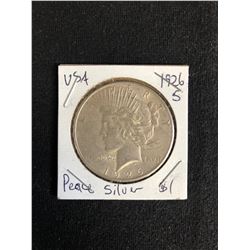 1926 U.S.A PEACE SILVER DOLLAR
