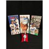 Image 1 : COLLECTIBLE MONTREAL EXPOS MEDIA GUIDES 1995-96-97 w/ 90's ERA L.A DODGERS WRIST WATCH