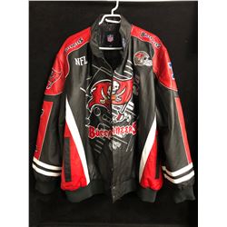 TAMPA BAY BUCCANEERS LEATHER JACKET (XXXL)