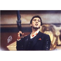 Al Pacino Signed "Scarface" 16x20 Photo (Beckett COA)