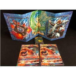 Charizard Gx Sm195 Ultra Rare Holo Black Star Promo Pokemon Card Lot