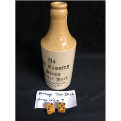 COLLECTIBLES LOT (VINTAGE 7UP DICE...)