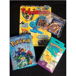 POKEMON LOT (CARDS/ DVD's...)