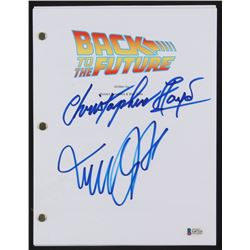 CHRISTOPHER LLOYD SIGNED BACK TO THE FUTURE SCRIPT (BECKETT COA)