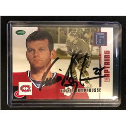 VINCENT DAMPHOUSSE SIGNED PARKHURST HOCKEY CARD
