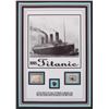 Image 1 : RMS TITANIC 5" X 7" PHOTO (ACTUAL PIECE OF COAL RECOVERED FROM THE BOILER OF THE RMS TITANIC