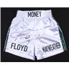 Image 1 : Floyd Mayweather Jr. Signed "Floyd Mayweather" Boxing Trunks (Beckett COA)