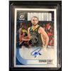 Image 1 : STEPHEN CURRY SIGNED 2018-19 PANINI BASKETBALL CARD