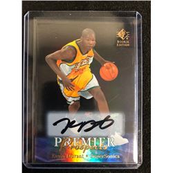 KEVIN DURANT SIGNED PREMIER PROSPECTS BASKETBALL CARD