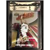 Image 1 : Lebron James 2003-04 Topps Finest Rookie Card (Beckett Raw Review 9)