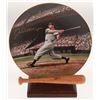 Image 1 : LIMITED EDITION JOE DiMAGGIO SIGNED HARD-FIRED BRADFORD EXCHANGE PORCELAIN PLATE