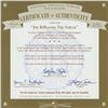 Image 3 : LIMITED EDITION JOE DiMAGGIO SIGNED HARD-FIRED BRADFORD EXCHANGE PORCELAIN PLATE