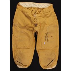 Jerry Rice Signed Vintage Football Pants (PSA COA)