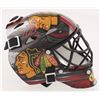 Image 1 : Corey Crawford Signed Chicago Blackhawks Goalie Mask (Schwartz COA)