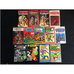 VINTAGE ILLUSTRATED BOOK LOT