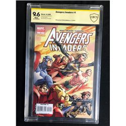 AVENGERS/ INVADERS #4 (MARVEL COMICS) 2008 **CBCS GRADED 9.6**