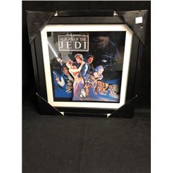 RETURN OF THE JEDI 14 X 14 FRAMED WALL SIGN