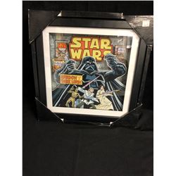 STAR WARS 14 X 14 FRAMED WALL SIGN
