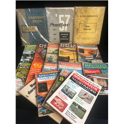 VINTAGE POPULAR SCIENCE/ MECHANIX ILLUSTRATED MAGAZINE LOT