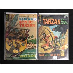 VINTAGE GOLD KEY COMICS BOOK LOT (TARZAN/ KORAK)