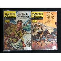 1950's CLASSICS ILLUSTRATED COMIC BOOK LOT