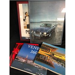 BOOKS/ FRAMED PHOTO'S LOT