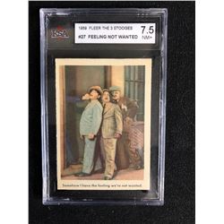 1959 FLEER #27 THE THREE STOOGES "FEELING NOT WANTED" (7.5 NM+)
