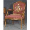 Image 1 : FRENCH STYLE NEEDLEPOINT ARM  CHAIR 