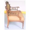 Image 2 : LATE VICTORIAN CHERRY STICK  AND BALL SETTEE heig