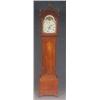 Image 1 : EARLY AMERICAN CHERRY TALL  CASE CLOCK circa 1810