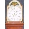 Image 3 : EARLY AMERICAN CHERRY TALL  CASE CLOCK circa 1810